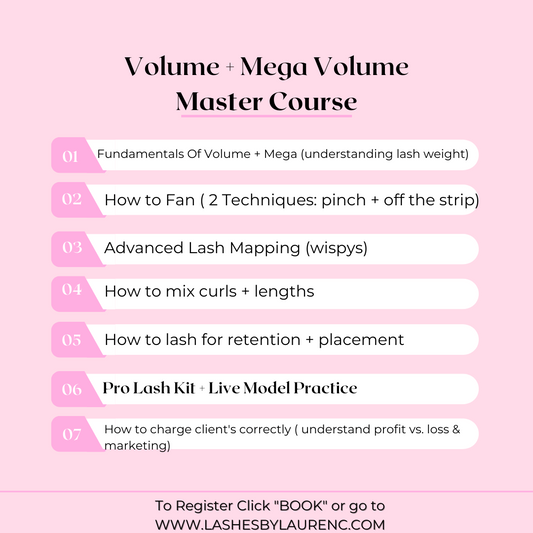 Volume Master Lash Class