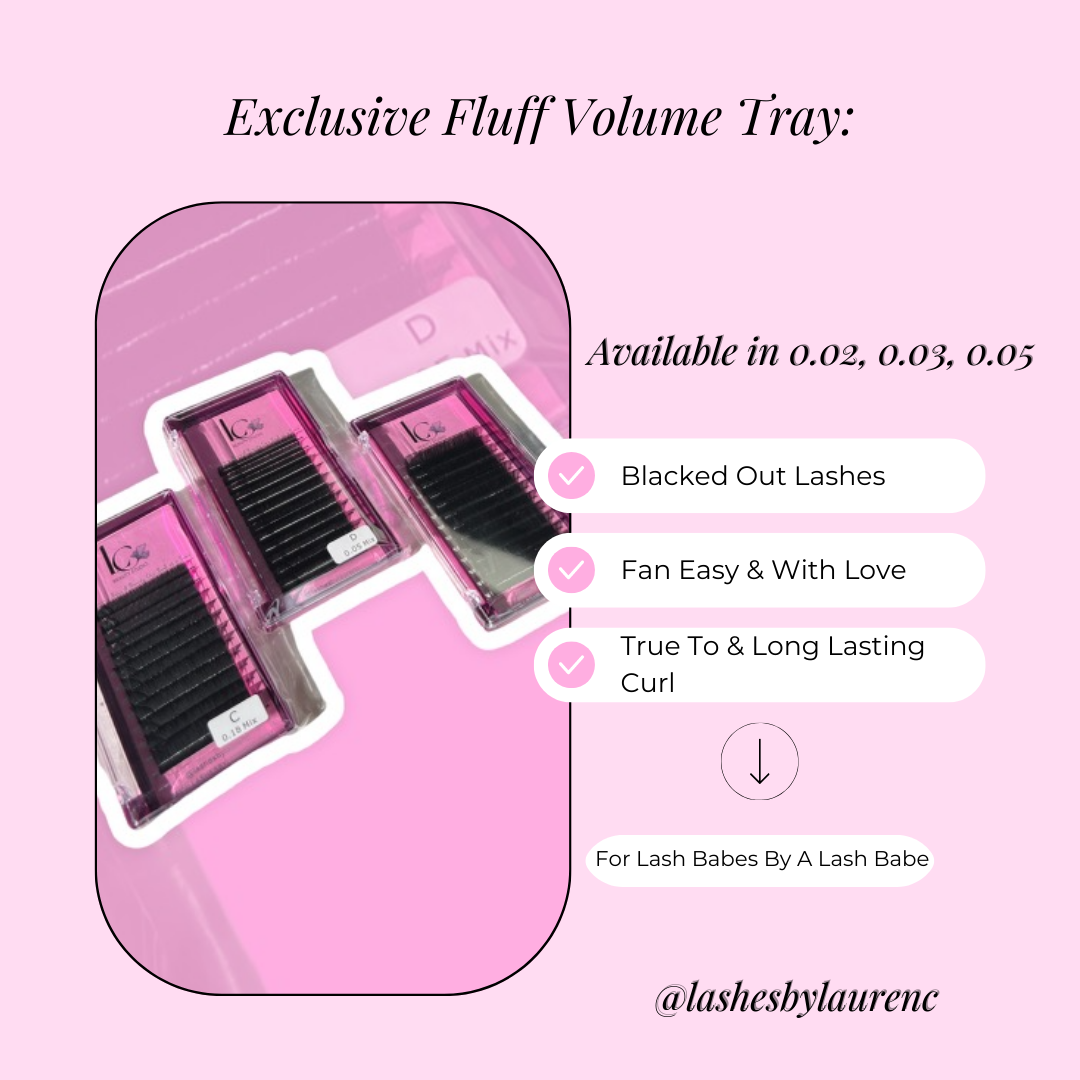 Exclusive Fluff Volume Tray (regular volume)